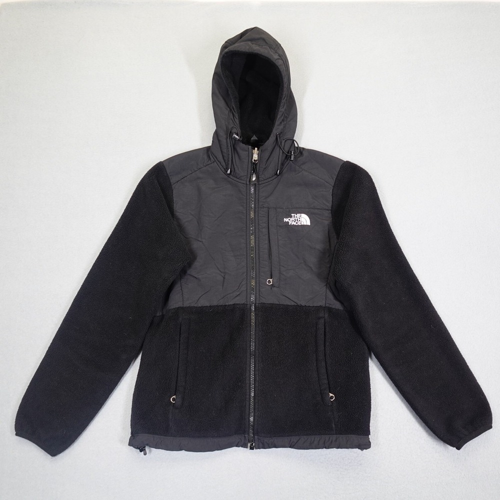 The North Face Jacket Womens S Black Denali Full Zip Fleece Coat